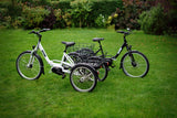 Alpine Electric Bikes - Premium Folding Electric Trike - e Tricycle Mobility Scooter